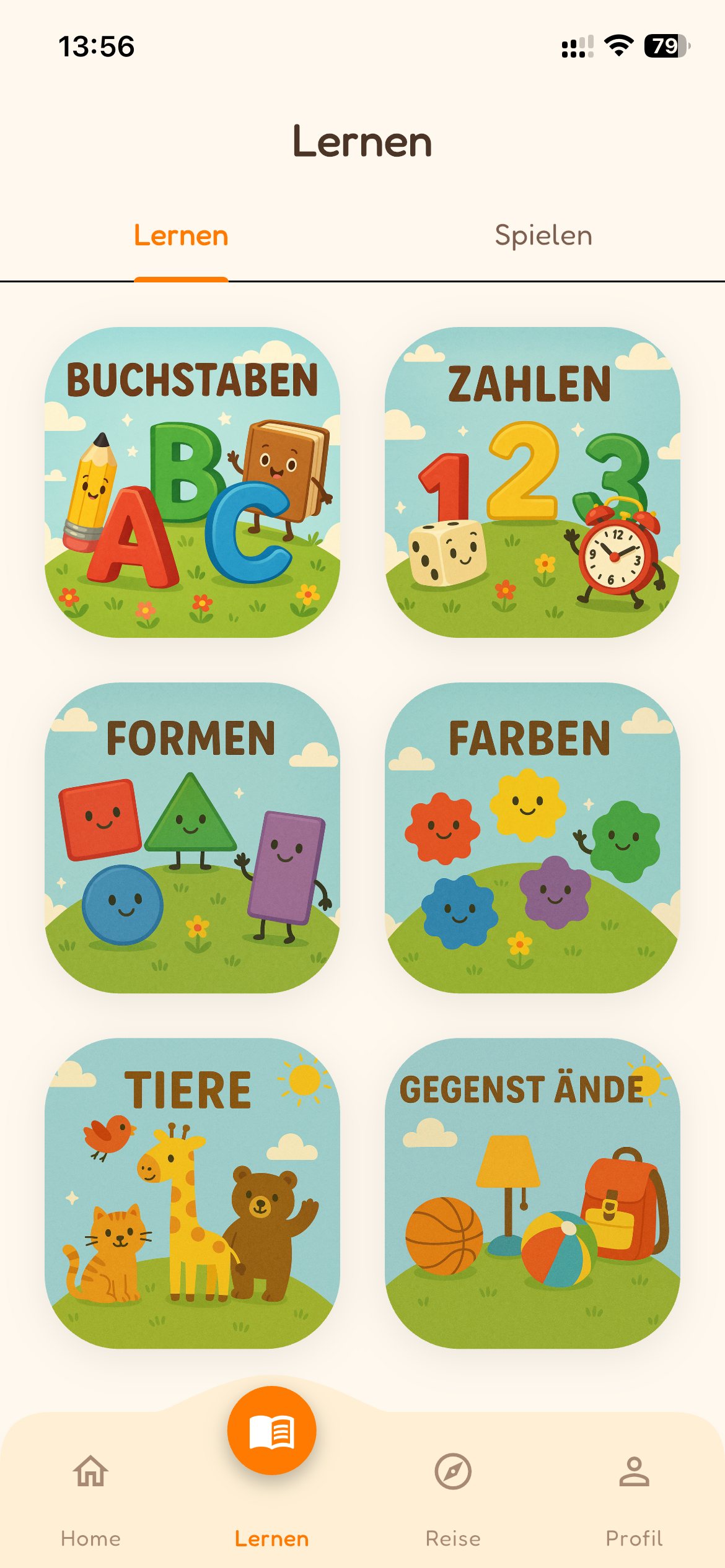 LetterLino App Screen